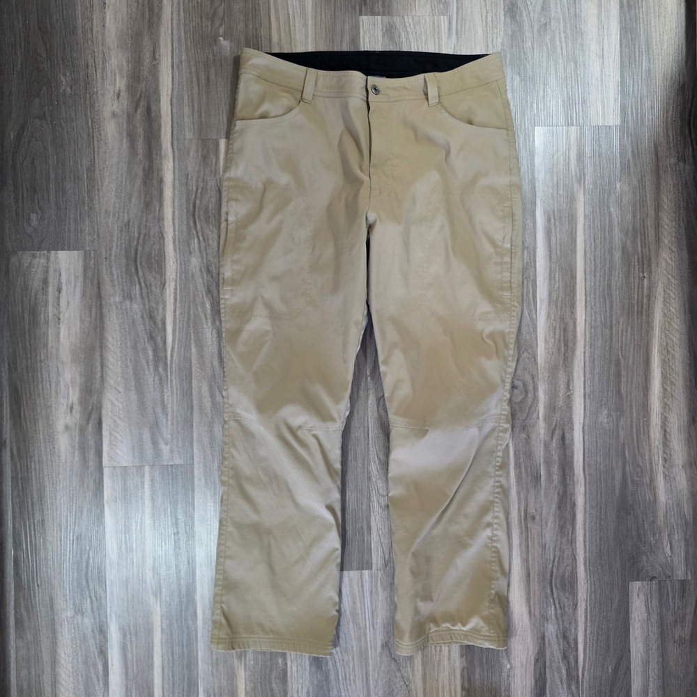 Eddie Bauer First Ascent‎ Mens 36x30 Tan Khaki Guide Hiking Performance Pants